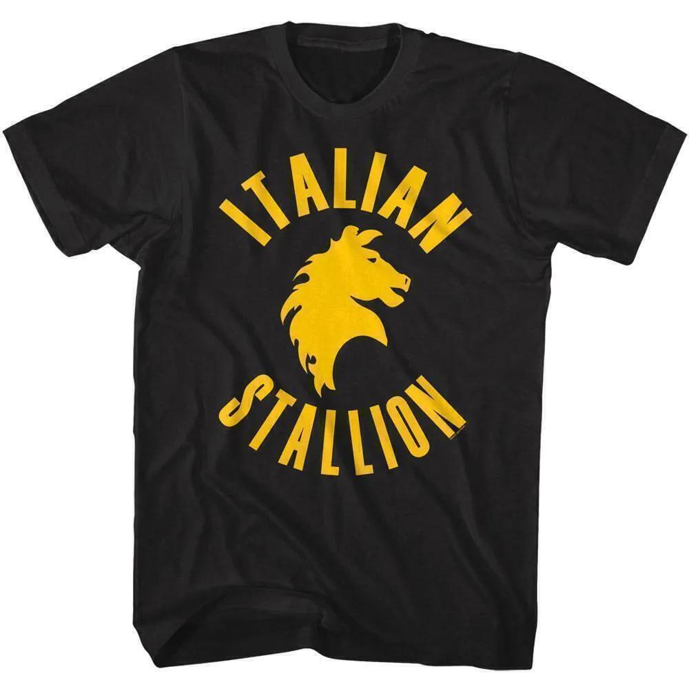 Rocky Gold Italian Stallion Boxing Retro Movie Fan Graphic Unisex T-Shirt